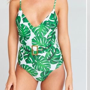NWOT Show Me Your Mumu Almalfi Belted One Piece